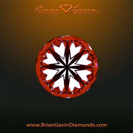 0.706 H VVS1 Signature Round hearts