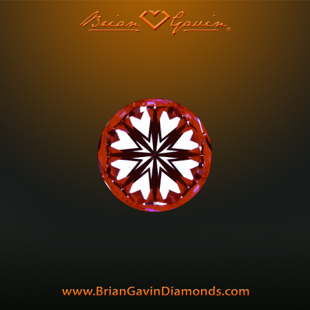 0.361 D SI1 Signature Round hearts