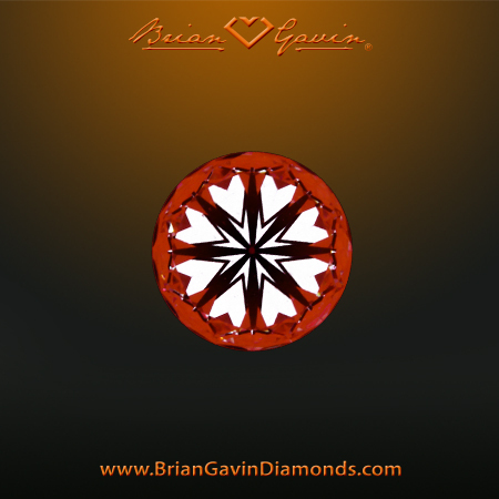 0.404 D VS2 Signature Round hearts