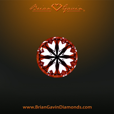 0.312 E SI1 Signature Round hearts