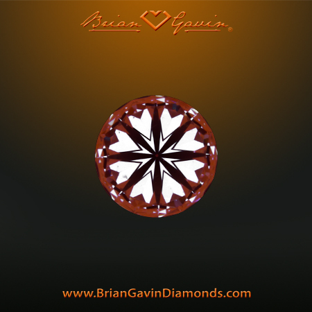 0.406 E SI1 Signature Round hearts