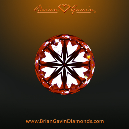 0.768 E SI1 Signature Round hearts