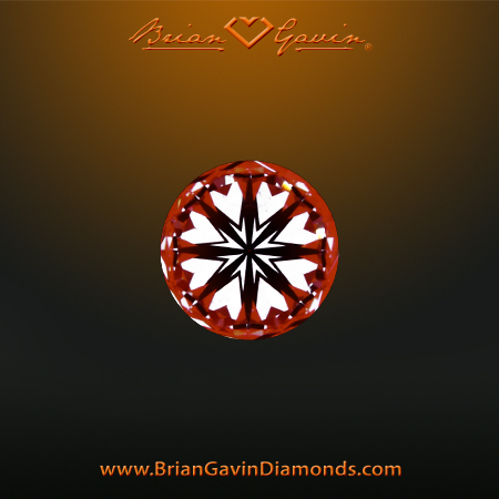 0.305 G VS1 Signature Round hearts