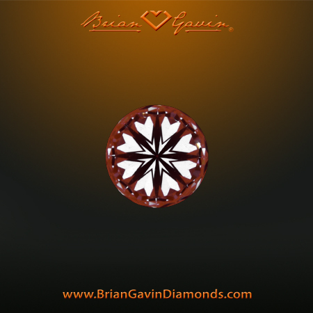 0.244 E VS2 Signature Round hearts