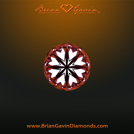 0.257 E VS2 Signature Round hearts