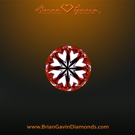 0.232 E VS2 Signature Round hearts