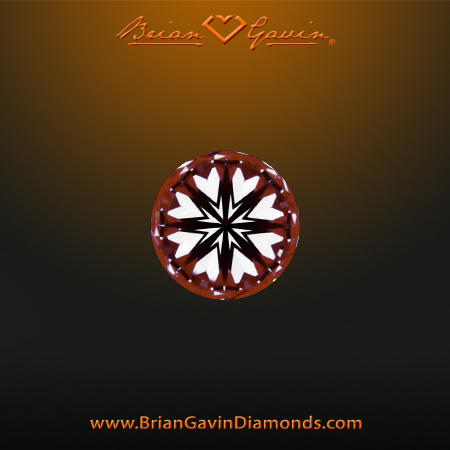 0.236 F VS1 Signature Round hearts