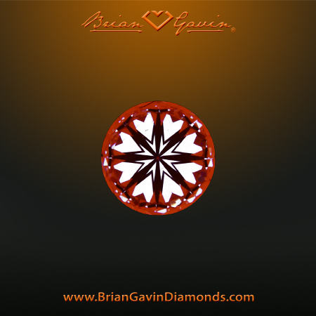 0.413 I SI1 Signature Round hearts