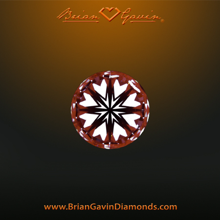 0.603 F SI1 Signature Round hearts