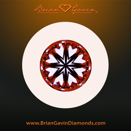 0.414 F SI1 Signature Round hearts