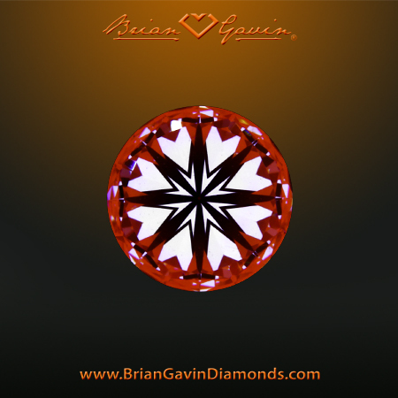 0.712 H SI1 Signature Round hearts