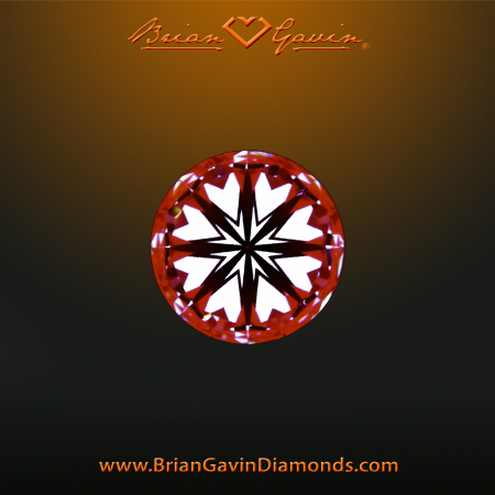 0.406 D VVS1 Signature Round hearts