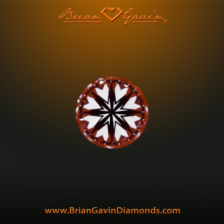 0.238 G VS1 Signature Round hearts