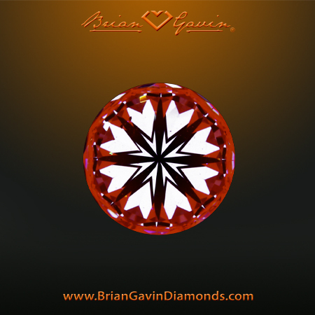 0.707 E SI2 Signature Round hearts