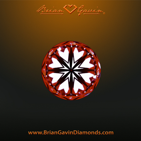 0.518 E SI1 Signature Round hearts