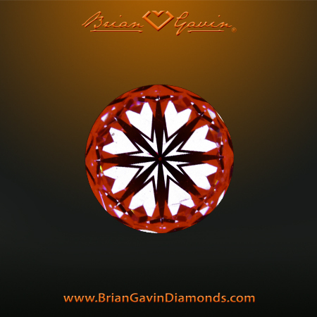 0.703 D SI2 Signature Round hearts