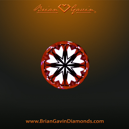 0.326 E VS2 Signature Round hearts