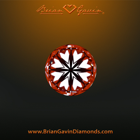 0.328 J VS2 Signature Round hearts