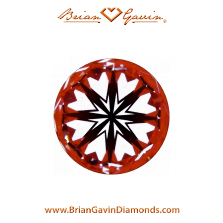 0.304 F VVS2 Signature Round hearts