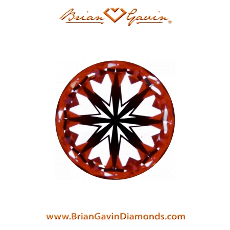 0.306 F VVS2 Signature Round hearts