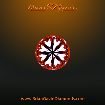 0.237 G VS1 Signature Round hearts