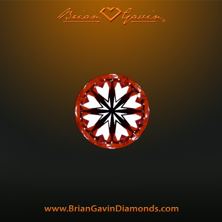 0.236 G VS1 Signature Round hearts