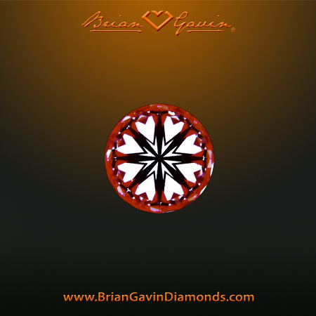 0.231 G VVS2 Signature Round hearts