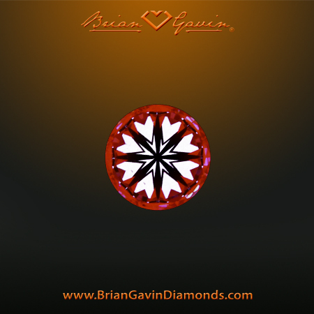 0.233 G VS1 Signature Round hearts