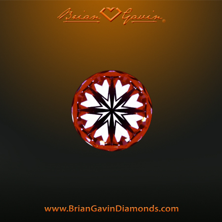 0.357 F VS1 Signature Round hearts