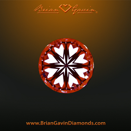 0.567 E VS1 Signature Round hearts
