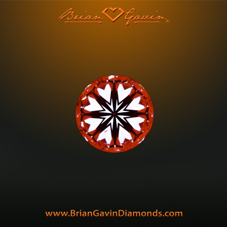 0.255 H VVS2 Signature Round hearts