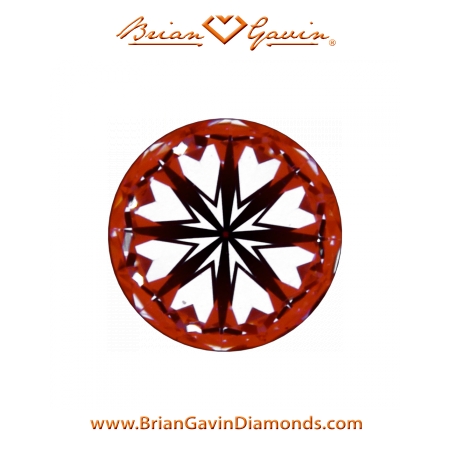 0.285 G VS1 Signature Round hearts