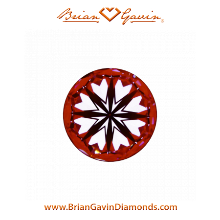 0.515 G VS1 Signature Round hearts