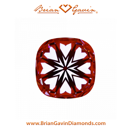 0.907 G VS1 Signature Cushion hearts