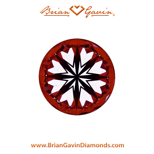 0.513 F VS1 Signature Round hearts