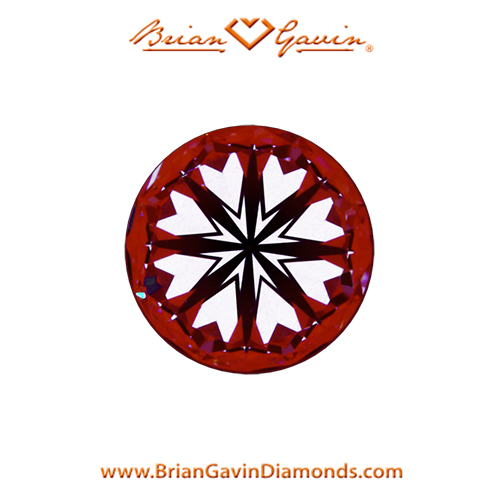 0.540 D VVS2 Signature Round hearts