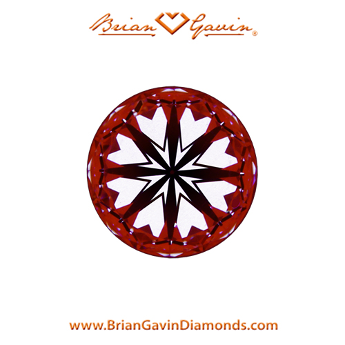 0.575 E VVS2 Signature Round hearts