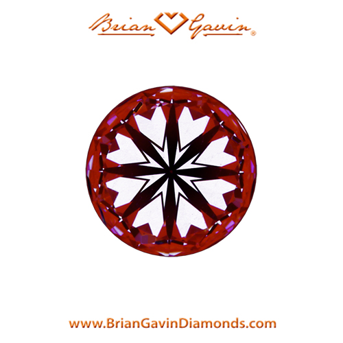 0.566 G VVS2 Signature Round hearts