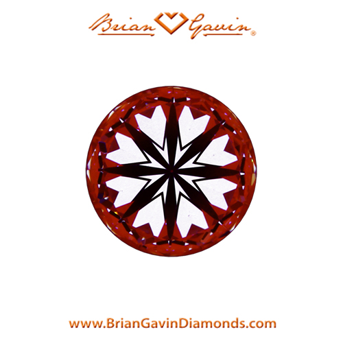 0.571 H VVS2 Signature Round hearts