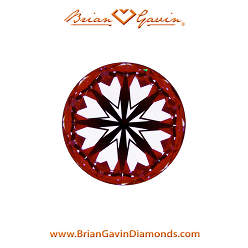 0.583 H VVS1 Signature Round hearts