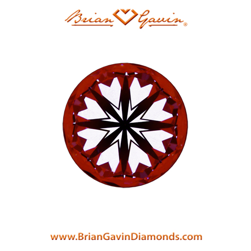 0.560 H VVS1 Signature Round hearts