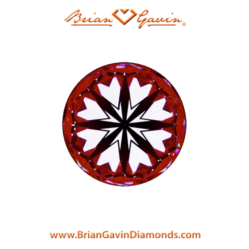0.565 D VVS2 Signature Round hearts