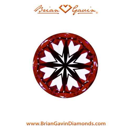 0.581 E VVS2 Signature Round hearts