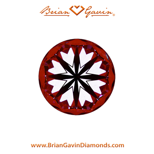 0.544 D VVS2 Signature Round hearts
