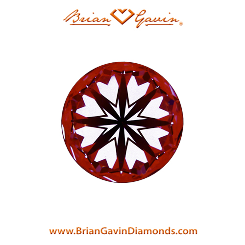 0.578 E VS1 Signature Round hearts