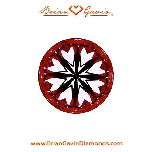 0.585 F VS1 Signature Round hearts