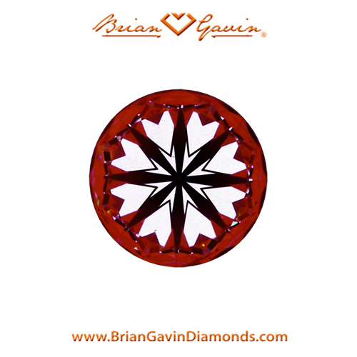 0.555 F VS1 Signature Round hearts