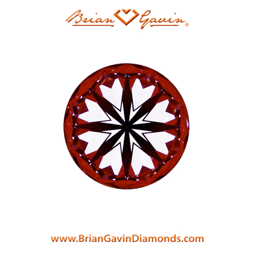 0.621 J VVS1 Signature Round hearts