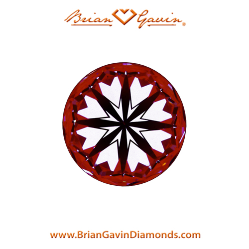 0.728 D VS1 Signature Round hearts