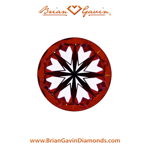 0.730 D VS1 Signature Round hearts